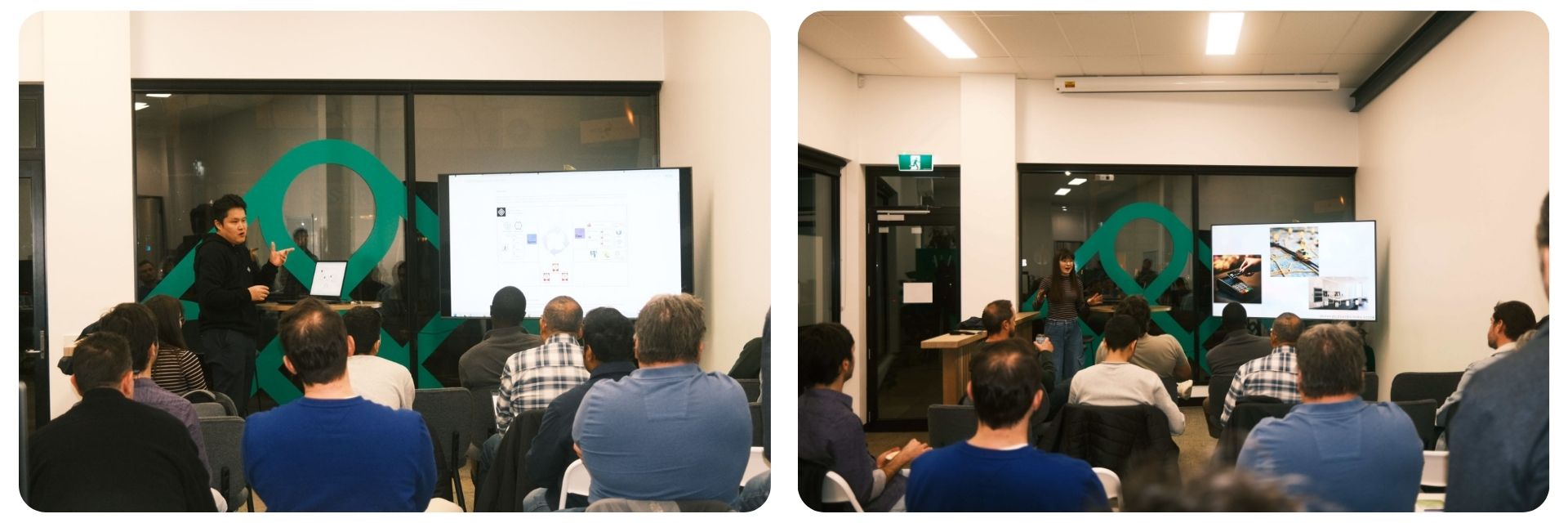 presentations by Olena and Jae